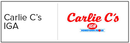 carlie c's iga logo