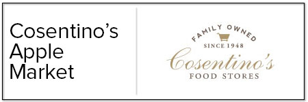 cosentino's apple market logo