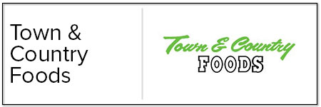 town and country foods logo